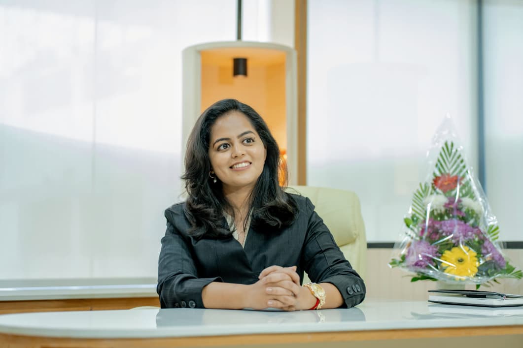 Dr. Bharti Bhadoria, prosthodontist at Enbite Dental Clinic in Vadodara