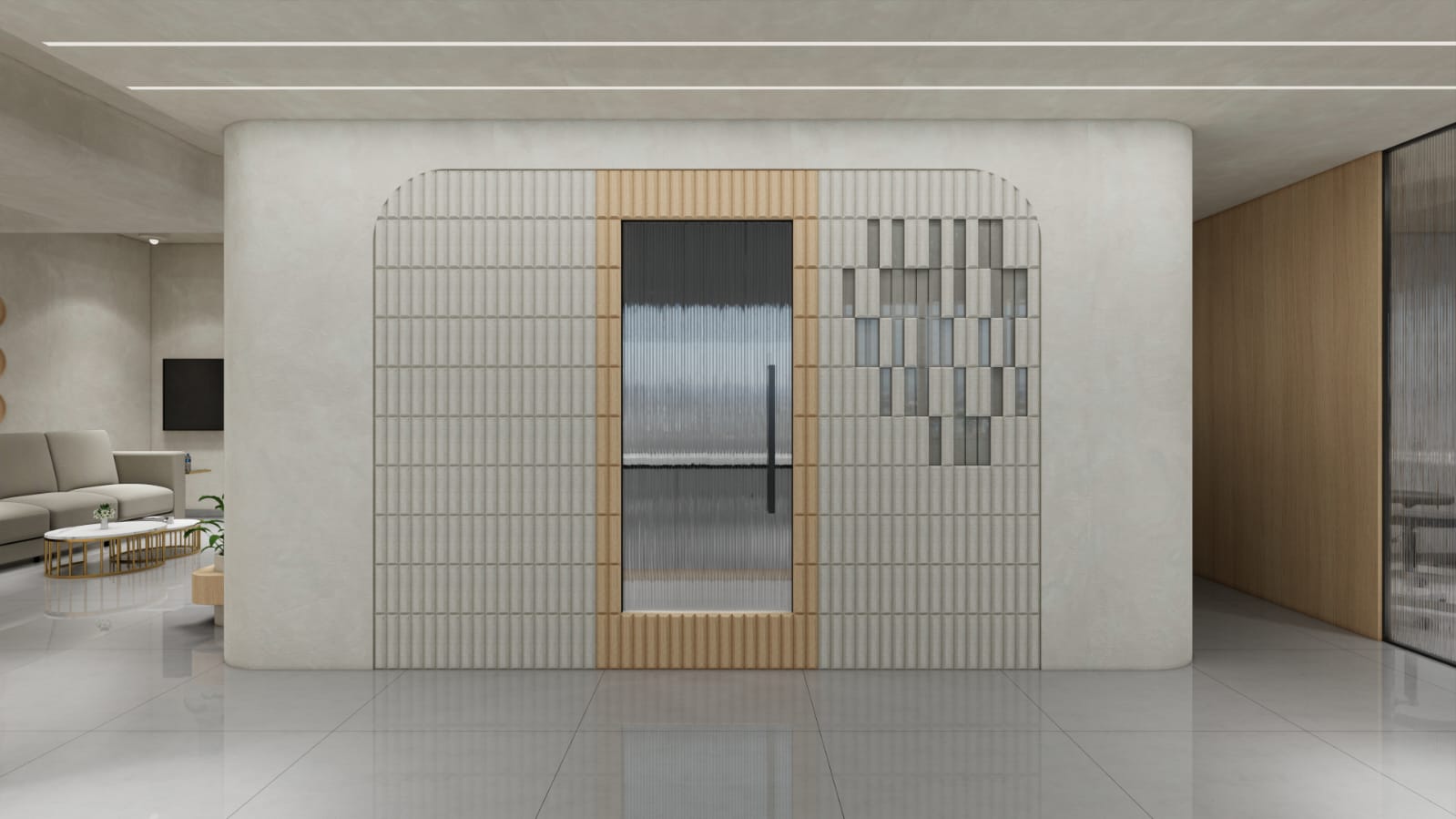 Enbite Dental Clinic modern entrance and interior in Akota, Vadodara